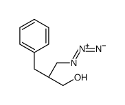 (2R)-2-(azidomethyl)-3-phenylpropan-1-ol结构式