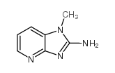 1H-Imidazo[4,5-b]pyridin-2-amine,1-methyl- structure