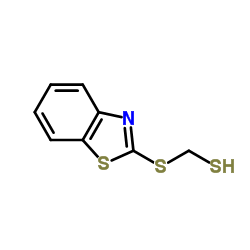 Methanethiol, (2-benzothiazolylthio)- (9CI)结构式