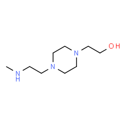 1-Piperazineethanol,4-[2-(methylamino)ethyl]-(9CI) picture