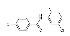 4-chloro-N-(5-chloro-2-hydroxyphenyl)benzamide Structure