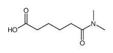 6-Dimethylamino-6-oxohexanoic acid结构式