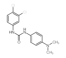 1-(3,4-dichlorophenyl)-3-(4-dimethylaminophenyl)urea结构式