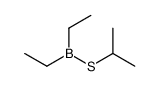 diethyl(propan-2-ylsulfanyl)borane结构式