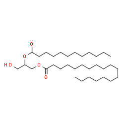 1-Stearoyl-2-Lauroyl-rac-glycerol结构式