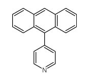 4-anthracen-9-ylpyridine structure