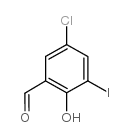 5-氯-2-羟基-3-碘苯甲醛图片