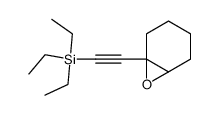 [(1,2-epoxy-cyclohexyl)-ethynyl]-triethyl-silane Structure