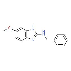 N-Benzyl-6-methoxy-1H-benzimidazol-2-amine structure