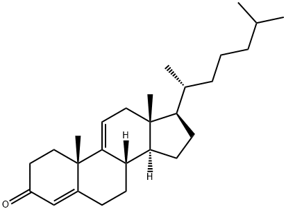 Cholesta-4,9(11)-dien-3-one结构式