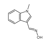 1-methyl-1H-indole-3-carbaldehyde oxime Structure