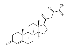 3,20,23-trioxo-21-nor-chol-4-en-24-oic acid Structure