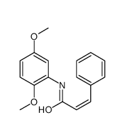 (E)-N-(2,5-dimethoxyphenyl)-3-phenylprop-2-enamide结构式