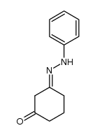 (Z)-3-(2-苯基亚肼基)环己酮结构式