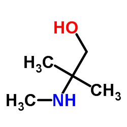 2-甲基-2-甲氨基-1-丙醇结构式