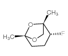 6,8-Dioxabicyclo[3.2.1]octane,2-fluoro-1,5-dimethyl-,(1S,2R,5S)-(9CI) Structure