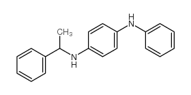 N-phenyl-N'-1-phenylethyl-1,4-phenylenediamine structure