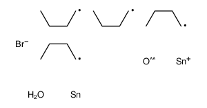 [bromo(dibutyl)stannyl]oxy-dibutyltin,hydrate Structure