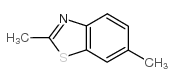 2,6-Dimethylbenzothiazole Structure