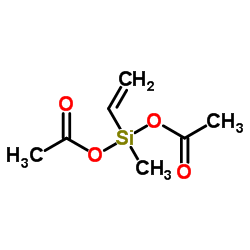 Methylvinyldiacetoxysilane Structure