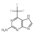 9H-Purin-2-amine,6-(trifluoromethyl)-结构式