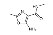 4-Oxazolecarboxamide,5-amino-N,2-dimethyl- picture