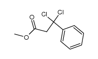 methyl-3-phenyl-3,3-dichloropropanoate结构式