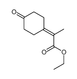 ethyl 2-(4-oxocyclohexylidene)propanoate Structure