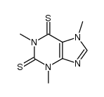 2,6-dithiocaffeine Structure