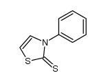3-phenyl-3H-thiazole-2-thione结构式