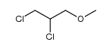 1,2-Dichlor-3-methoxy-propane Structure