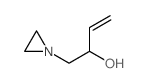 1-Aziridineethanol, a-ethenyl- structure
