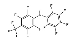 4-Trifluormethyl-nonafluordiphenylamin结构式