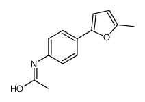 N-[4-(5-methylfuran-2-yl)phenyl]acetamide Structure