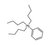 tributyl(phenyl)plumbane Structure