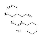 N-(cyclohexylcarbamoyl)-2-prop-2-enylpent-4-enamide结构式