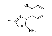 1-(2-chlorophenyl)-3-methyl-1H-pyrazol-5-amine Structure