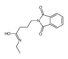 4-(1,3-dioxoisoindol-2-yl)-N-ethylbutanamide Structure