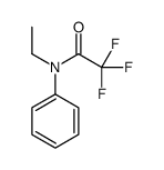 N-ethyl-2,2,2-trifluoro-N-phenylacetamide结构式