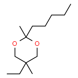 1,3-Dioxane,5-ethyl-2,5-dimethyl-2-pentyl-(9CI)结构式