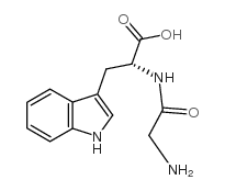 甘氨酰-D-色氨酸结构式