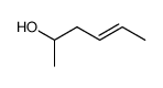 4-hexen-2-ol Structure