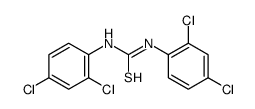 1,3-bis(2,4-dichlorophenyl)thiourea结构式