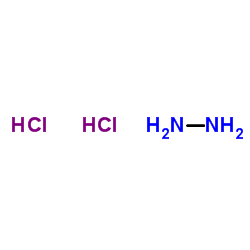 Hydrazine Dihydrochloride Structure