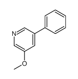 3-Methoxy-5-phenylpyridine结构式