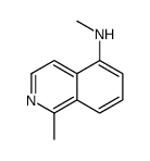 5-Isoquinolinamine,N,1-dimethyl-(9CI)结构式