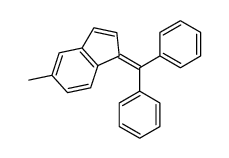 1-benzhydrylidene-5-methylindene Structure