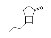 7-propylbicyclo[3.2.0]hept-6-en-4-one结构式