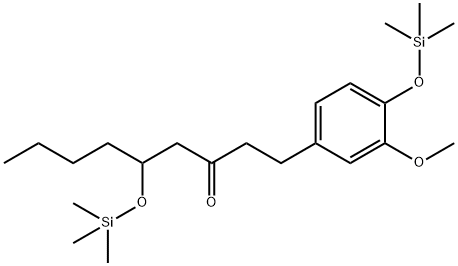 1-[3-Methoxy-4-[(trimethylsilyl)oxy]phenyl]-5-[(trimethylsilyl)oxy]-3-nonanone picture