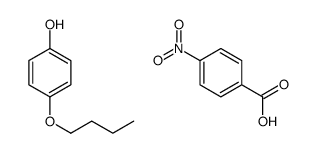 4-butoxyphenol,4-nitrobenzoic acid结构式